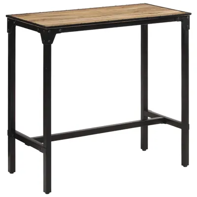Produktbild von vidaXL Bartisch 110x55x107 cm Raues Massivholz Mango
