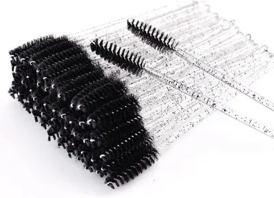 Produktbild von Famanu Mascara-Bürsten für Wimpern und Augenbrauen - 100 Stück