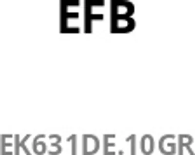 Image de EFB 10" 1HE Steckdosenleiste 4xCEE 7/3 ohne Schalter,Alu,gra