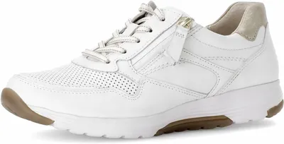 Produktbild von Gabor ROLLINGSOFT Damenschuhe - sportliche Schnür- Halbschuhe weiß Freizeit NEU
