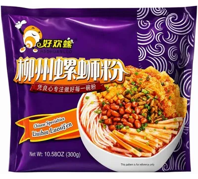 Produktbild von Haohuanluo Instantnudeln Liuzhou Luosifen 300g