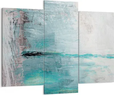 Produktbild von Bild auf Leinwand - Leinwandbild - Abstraktion modern - 130x100cm - Wand Bild - Wanddeko - Leinwanddruck - Bilder - Kunstdruck - Wanddekoration - Leinwand bilder - Wandkunst - CB130x100-3591