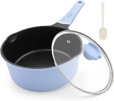 Produktbild von Kochtopf, 1,8 Liter - mit Deckel - Antihaftbeschichtung - ideal für Suppen und Saucen