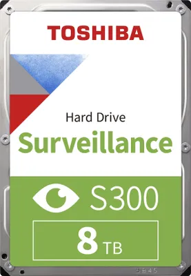 Immagine prodotto di Toshiba S300 Surveillance - 3.5″ - 8000 GB - 7200 Giri/min