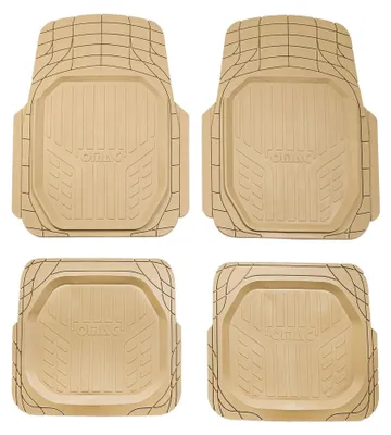 Immagine prodotto di 2022-2025 BYD Atto 3 Tappetini in gomma personalizzabili Beige 4 pz