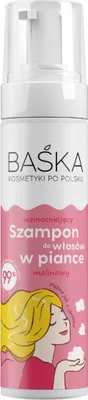 Productafbeelding van BAŚKA Versterkend schuimshampoo - Aardbei, 200 ml