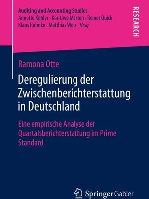Obrázok produktu pre Deregulierung der Zwischenberichterstattung in Deutschland