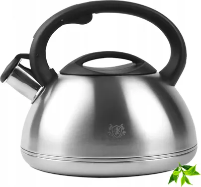 Produktbild von Wasserkessel mit Pfeife 3 L EDELSTAHL + KUNSTOFFGRIFF Pfeifkessel