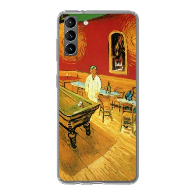 Produktbild von MuchoWow® Handyhülle Schutzhülle Hülle für Samsung Galaxy S21 Plus Das Nachtcafé - Vincent van Gogh Silikon Softcase Handy Hülle - Handy-Tasche