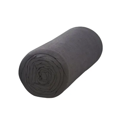 Produktbild von Spannbetttuch 200x200 100% Baumwolle 57 Fden pro cm2 Anthrazitgrau