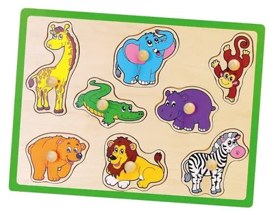 Image de Viga Puzzle plat Viga 50019 - Animaux sauvages