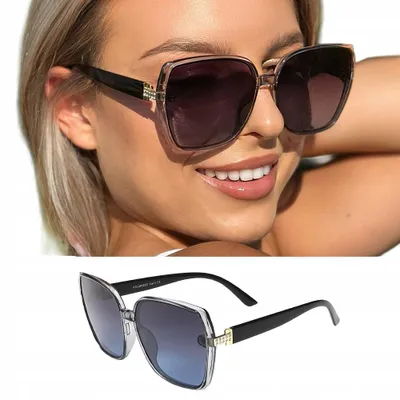 Produktbild von PolarZONE DPZ909-3 Damen Cat-Eye Sonnenbrille Polarisiert