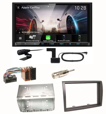 Produktbild von Kenwood DMX8021DABS Android Auto CarPlay Einbauset für Fiat Ducato Boxer Jumper