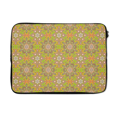 Produktbild von MuchoWow® Laptop Hülle 13 Zoll Bohème - Mandala - Muster Laptoptasche - Laptophülle - Sleeve - Rundumschutz