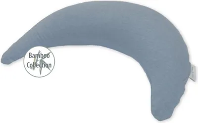 Produktbild von Theraline Bambusmond inkl. abnehmbarem Bezug, Dessin 154 "Melange blau-grau" Bamboo Collection