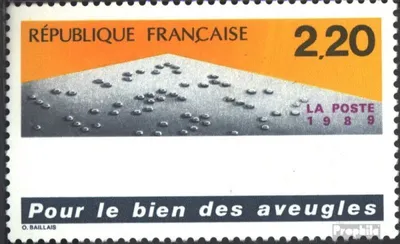 Produktbild von Briefmarken Frankreich 1989 Mi 2698 (kompl.Ausg.) postfrisch Blindenhilfe