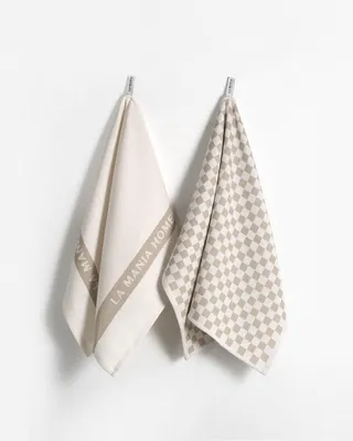 Produktbild von Edle beige Küchentücher 2 Stk.