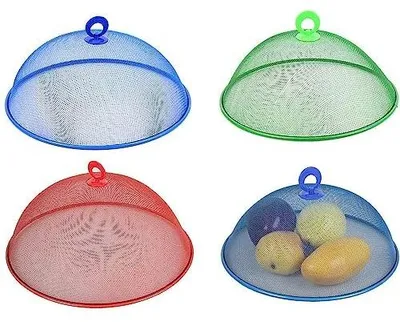 Zdjęcie produktu dla Pokrowiec na żywność siatka metalowa ochrona przed owadami piknik 1 szt