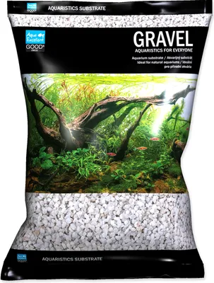 Produktbild von Aquariensand Aqua Excellent weiß 2-4 mm 3 kg