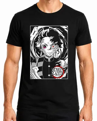 Obrázok produktu pre Pánske tričko anime Kimetsu no Yaiba, čierne, XL