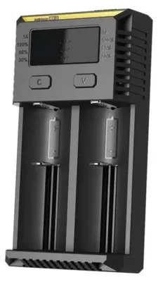 Zdjęcie produktu dla Nitecore NEW i2, Litowo-żelazowo-fosforanowy (LiFePO4), Litowo-jonowa (Li-Ion), Niklowo-metalowo-wodorkowa (NiMH), AA, AAA, AAAA, C, D