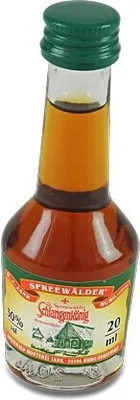Produktbild von "Spreewälder Schlangenkönig" - Kräuterlikör von der Mosterei Jank (2 cl / 30 % vol.)