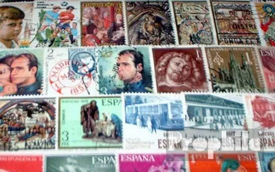Produktbild von Briefmarken Spanien 50 verschiedene Sondermarken