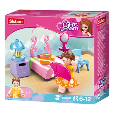 Zdjęcie produktu dla Klocki do sypialni SLUBAN 42 el. M38-B0800D