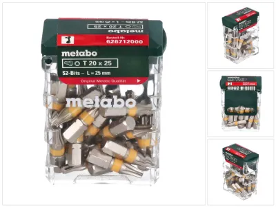 Obrázek produktu pro Metabo 626712000, Vrtačka, Sada vrtáků, Nerezová ocel, 25 kusů