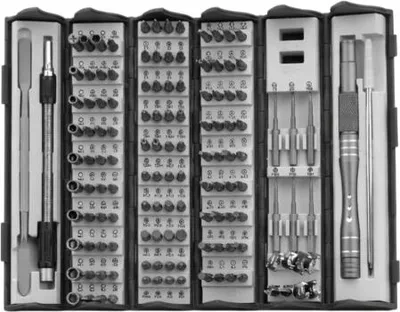 Obrázok produktu pre Magnetické skrutkovače Presná sada skrutkovačov 128 v 1