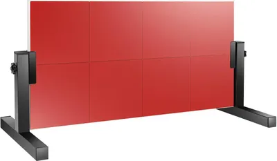 Zdjęcie produktu dla Tablica do tenisa stołowego, regulowana konstrukcja, trwałe materiały, czerwona