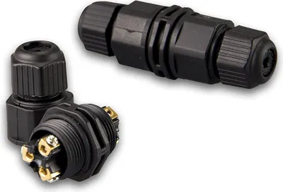 Produktbild von ISOLED Kabelverbinder IP67, Würgenippel + Schraubklemmen 2x3polig