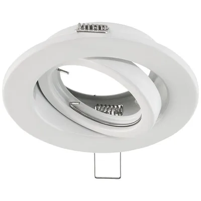 Productafbeelding van EVN Inbouwspot, rond, draaibaar, wit, IP20, GU10, inbouwdiameter 80 mm