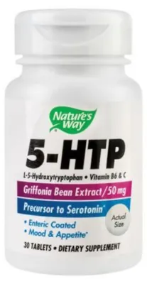 Produktbild von 5-HTP, Natures Way, 30 Tabletten, Secom