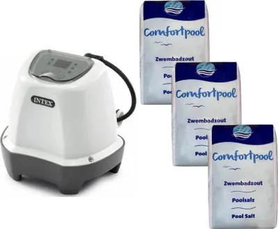 Produktbild von Intex - Salzwassersystem 26662GS & Poolsalz 60 kg