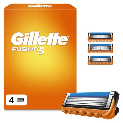 Zdjęcie produktu dla Gillette FUSION 5, ostrza do maszynki do golenia, 4 szt., 8700216478434