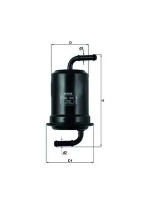 Obrázek produktu pro Palivový filtr KNECHT KL 159