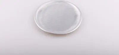 Produktbild von Kerzenteller Ø außen 19 cm Aluminium, silber matt, rund