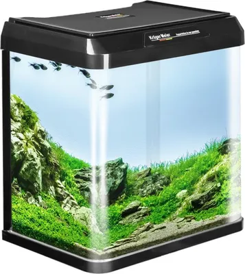Produktbild von Kruger Meier Como Aquarium 7l - Aquarium Set schwarz