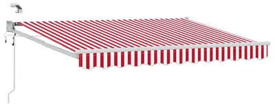 Immagine prodotto di Tettuccio Elettrico Retrattile Rosso e Bianco 3,5 x 2,5 m