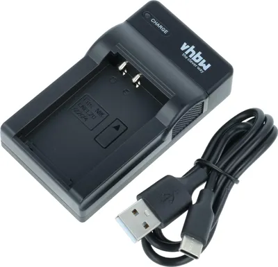 Produktbild von vhbw USB Ladegerät kompatibel mit Nikon DL24-85 d/1.8-2.8 Kamera Camcorder/Akku - Ladeschale, Ladeanzeige, 8,4 V