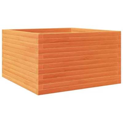 Immagine prodotto di Fioriera Giardino Marrone Cera 80x80x46 cm Legno Massello Pino