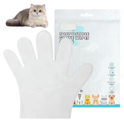 Immagine prodotto di Salviette umidificate per cani e gatti, salviette detergenti, confezione da 30 pezzi