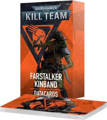 Produktbild von Warhammer 40.000 Kill Team Datacards Farstalker Kinband Englisch