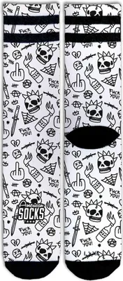Produktbild von American Socks No Direction Black S