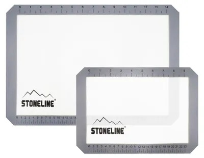 Produktbild von STONELINE® Silikon Backmatte 29,5x21 und 42x29,5 cm Set 2-teilig, KI-generiertes Bild