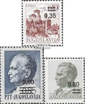 Produktbild von Briefmarken Jugoslawien 1978 Mi 1755-1757 (kompl.Ausg.) postfrisch Freimarken