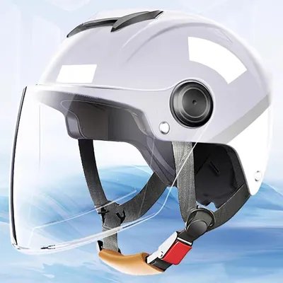 Produktbild von Motorradhelm mit Sonnenblende und ECE 22.06-