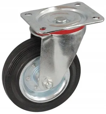 Produktbild von Mega Kółko skrętne 125mm 130kg gumowane