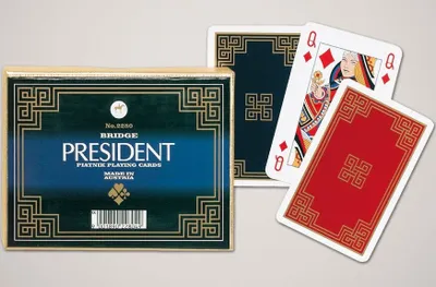 Produktbild von Piatnik President Spielkarten – Doppeldeck